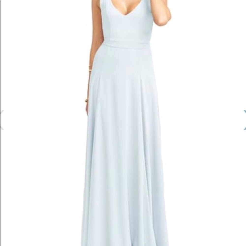 🆕Show Me Your MuMu Jenn Back Tie Chiffon Gown S